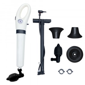 Sturalavandino 186533 a Pressione 3 Ventose Sturatore e Gonfiatore per Pulizia