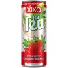 Pack 24 Lattine Bevanda Gassata Analcolica XIXO Ice Black Tea Strawberry 250ml