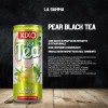 Pack 24 Lattine Bevanda Gassata Analcolica XIXO Ice Tea Pear Black tea 250ml
