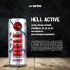 Pack 24 lattine HELL Energy Drink Active Bevanda Gassata Analcolica 250ml