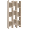 Libreria Italian 264820 Scaffale in Legno MDF con 3 Colonne a Cubi 96x25x192 cm