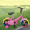 Bicicletta Magic per bambini B057 taglia 12 con rotelle età 3-4 anni Rosa