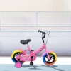 Bicicletta Magic per bambini B057 taglia 12 con rotelle età 3-4 anni Rosa