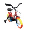 Bicicletta Magic per bambini B056 taglia 12 con Rotelle età 3-4 anni Rossa