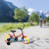 Bicicletta Magic per bambini B056 taglia 12 con Rotelle età 3-4 anni Rossa