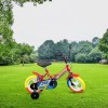 Bicicletta Magic per bambini B056 taglia 12 con Rotelle età 3-4 anni Rossa