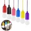 Set 4 pz Lampadine LED Colorate 881609 a Batteria decorazione Casa Giardino