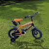 Bicicletta Hammer 14" borraccia e telaio in acciaio per bambini età 4-6 anni