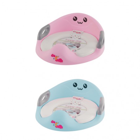 Riduttore WC per Bambini 526200 Sedile da Toilette Ovale Morbido con Paraspruzzi