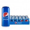 Confezione da 24 lattine di Pepsi da 330cl bevanda analcolica al gusto cola