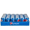 Confezione da 24 lattine di Pepsi da 330cl bevanda analcolica al gusto cola
