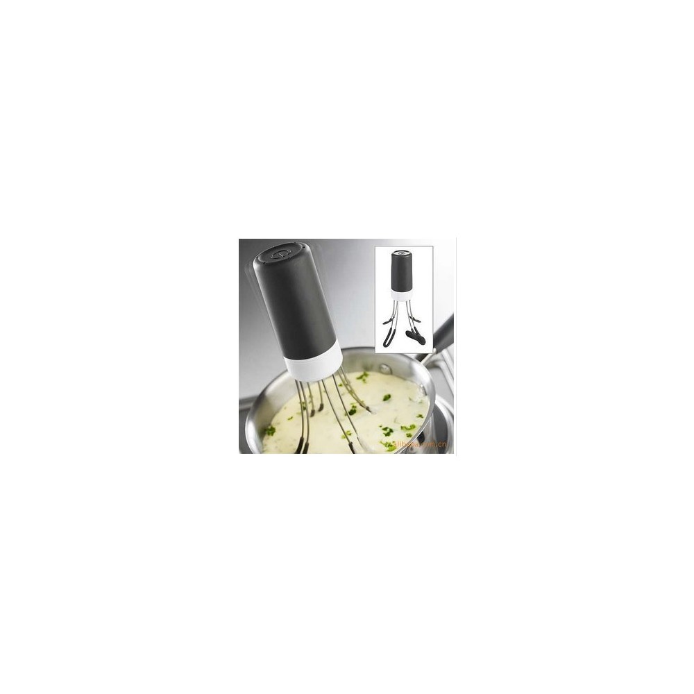 Frullatore Elettrico A Immersione Portatile Con 3 Teste E Ricarica USB, 2.5W, Batteria 1200mAh