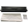 Gazebo a Fisarmonica Richiudibile Multiuso 3x3 mt  EasyFlex da Giardino BIANCO