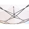 Gazebo a Fisarmonica Richiudibile Multiuso 3x3 mt  EasyFlex da Giardino BIANCO