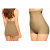 Pantaloncino guaina contenitiva vita alta snellente modellante effetto push up riduce una taglia elastica