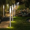 Lampada LED Segnapasso H70 da 1W Luce Energia Solare Illuminazione da Giardino