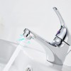 Rubinetto Lavabo in Acciaio Inossidabile Futura 1601 Kit con Scarico Pop-Up