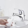 Rubinetto per Lavabo in Acciaio Inossidabile Colombo N026-1 con Scarico Pop Up