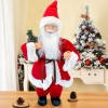 Babbo Natale Vestito Rosso art. 144188 Addobbo Natalizio Decorazione da 30H cm