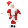 Babbo Natale Rosso art. 144196 45H cm Meccanismo a Carillon Suoni e Movimento