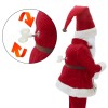Babbo Natale Rosso 144194 con Meccanismo a Carillon 45H cm Suoni e Movimento