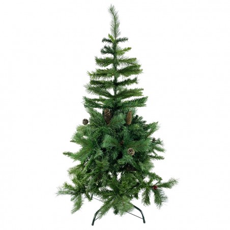 Albero Di Natale 150H Cm 164043 Con 504 Rami Pieghevoli In PVC Abete Artificiale