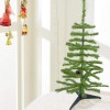 Albero Di Natale 70H Cm 245001 Rami pieghevoli e pigne Abete Artificiale in PVC