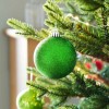 Pack 24 Sfere 7 cm Natalizie 389090 Palle di Natale Verde Decorazioni per Alberi
