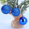 Pack 48 Sfere 7 cm Natalizie 389098  Palle Natale Blu 7cm Decorazioni per Alberi