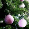 Pack 48 Sfere 7 cm Natalizie 389095 Palle Natale Rosa 7cm Decorazioni per Alberi