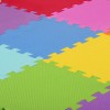 Tappeto gioco CIGIOKI puzzle componibile colorato 30 pezzi 30X30 cm schiuma eva
