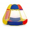 Tenda da gioco Esagonale per bimbi e bimbe 156x120 cm con simpatica finestra a rullo Linea Cigioki