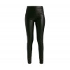 Leggings Donna Interno Felpato Modello AURORA C-9002 Termico in Pelle Vita Alta