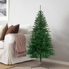 Albero di Natale artificiale 150 cm con 300 punte rami folti PINO DELLE SORPRESE