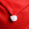 Coprisedia Natalizio Rosso a Forma di Cappello di Babbo Natale per Schienale