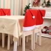 Coprisedia Natalizio Rosso a Forma di Cappello di Babbo Natale per Schienale