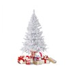 Albero di Natale Bianco 90 cm Abete Artificiale BIANCONATALE con Rami Pieghevoli