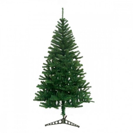 Albero di Natale artificiale 150 cm con 300 punte rami folti PINO DELLE SORPRESE