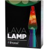 Lampada Lava Lamp 40 cm XL1767 Arcobaleno con Magma Glitter Multicolor RAINBOW