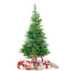 Albero di Natale 180H cm 164047 con Pigne e Rami Pieghevoli in PVC Artificiale