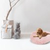 Cuccia cuscino per cani e gatti morbida calda 40 cm Texture in 5 colori