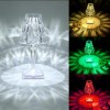 Lampada da Tavolo a Diamante Con Luce Led Colorata Ricaricabile Touch USB