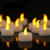 Set 10 candele 1 led decorative effetto fiamma luce gialla decorazione casa ristoranti party