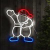 DEC BABBO NATALE LUMINOSO NEON DD19008 FREDDO DD19007 DA MODIFICARE