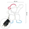 DEC BABBO NATALE LUMINOSO NEON DD19008 FREDDO DD19007 DA MODIFICARE