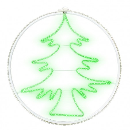 DEC ALBERO DI NATALE 420LED VERDE/BIANCO FREDDO 60 CM DD190315 DA MODIFICARE