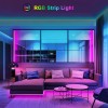 Strip LED 5050 RGB 5mt Luminosità Colore Ritmo Regolabile con APP o Telecomando