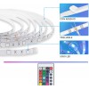 Strip LED 5050 RGB 5mt Luminosità Colore Ritmo Regolabile con APP o Telecomando