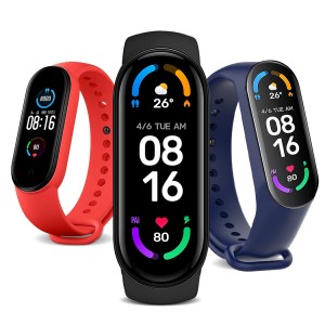 Braccialetto Intelligente M6 Funzioni Fitness e Notifiche Smartwatch 0.96"