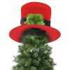 Puntale Cappello a Cilindro per Albero di Natale 6427007 Decorazione Natalizia